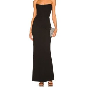 Black strapless dress // Brand new - tags attached - size XS